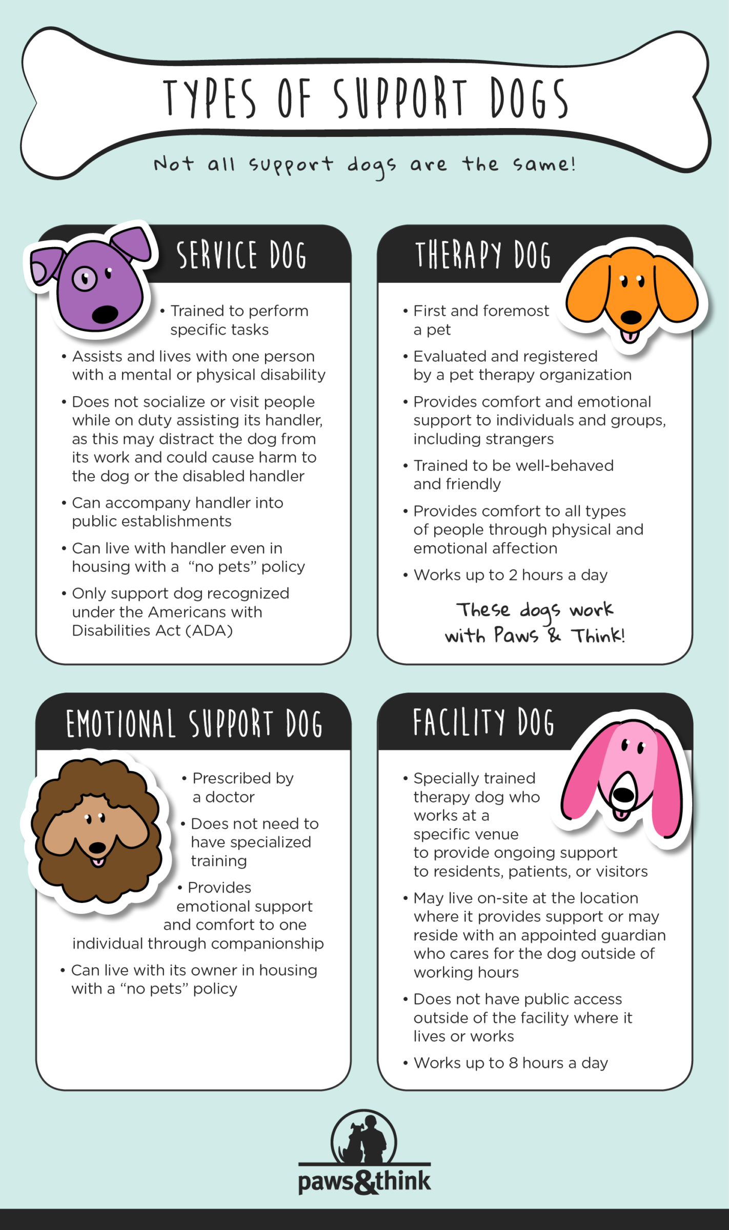 Types of Support Dogs